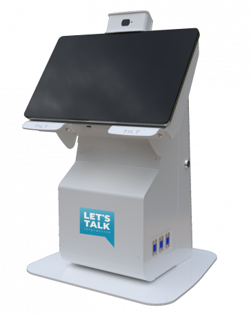 LTI Premier Preferred Telehealth Tabletop Kiosk