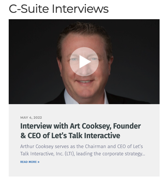 CityBiz C-Suite interview