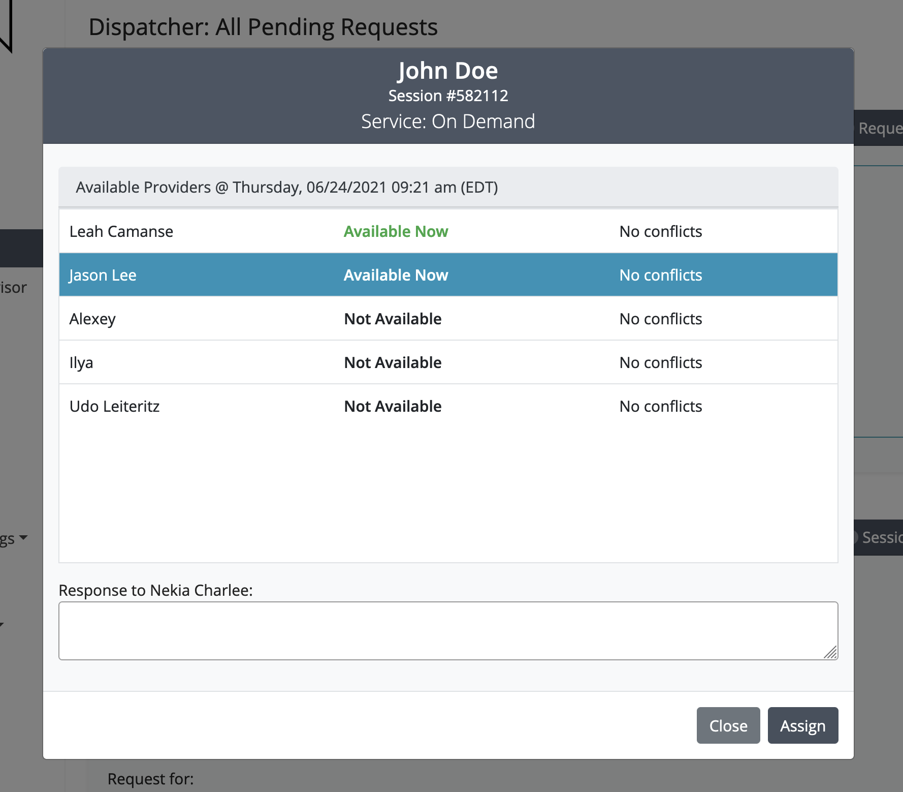 Vc on demand schedule